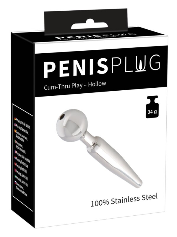 Стимулятор уретри You2Toys, металевий, 6.7 х 1 см - Зображення 1
