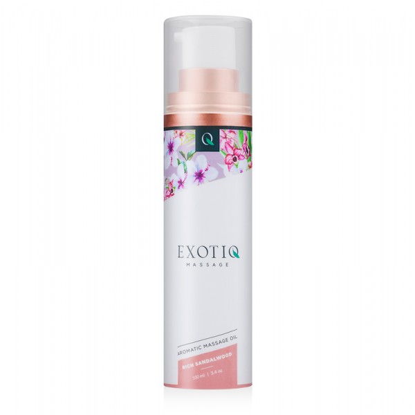 Масажна олія Exotiq Massage Oil Rich Sandalwood з ароматом Санталу, 100 мл - Изображение 2