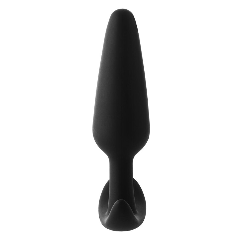 Анальна пробка Dream Toys Fantasstic з обмежувачем, чорна, 9.9 х 2.5 см - Изображение 2