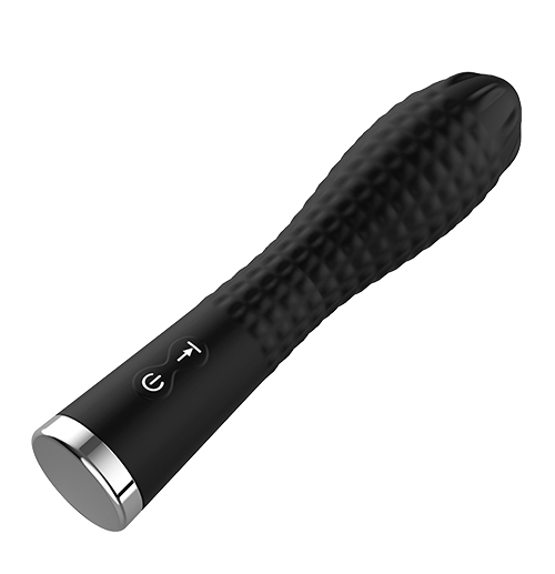 Вібратор Dream Toys Midnight Magic із ротацією на кінчику, чорний, 12.5 х 4 см - Изображение 3