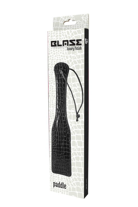 Паддл Dream Toys Blaze з імітацією крокодилової шкіри, чорний, 32 х 6 см - Зображення 1