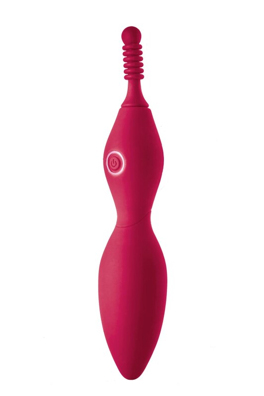 Вібратор для клітора Dream Toys Sparkling Verona з насадками, рожевий, 18.5 х 3.5 см - Изображение 2