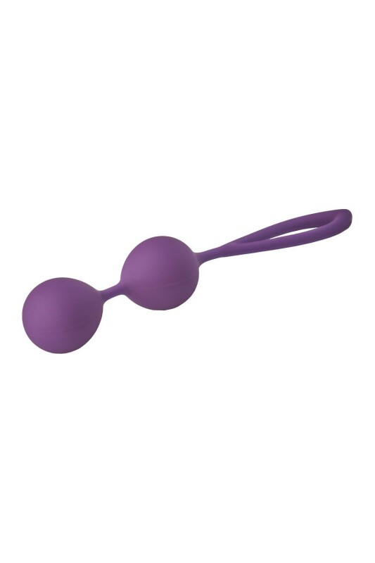 Вагінальні кульки Dream Toys Flirts, фіолетові, 78 г - Зображення 3