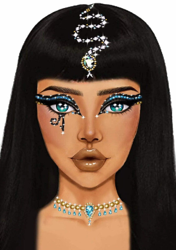 Маска Клеопатри зі страз Cleopatra від Leg Avenue - Зображення 2