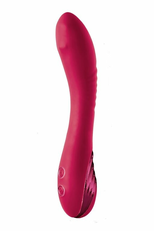 Вібратор для точки G з кулькою Sparkling Cecilia, що рухається, від Dream Toys, рожевий, 20 х 3.4 см
