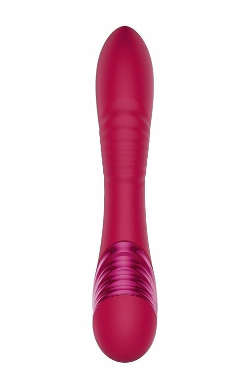 Вібратор для точки G з кулькою Sparkling Cecilia, що рухається, від Dream Toys, рожевий, 20 х 3.4 см - Изображение 4