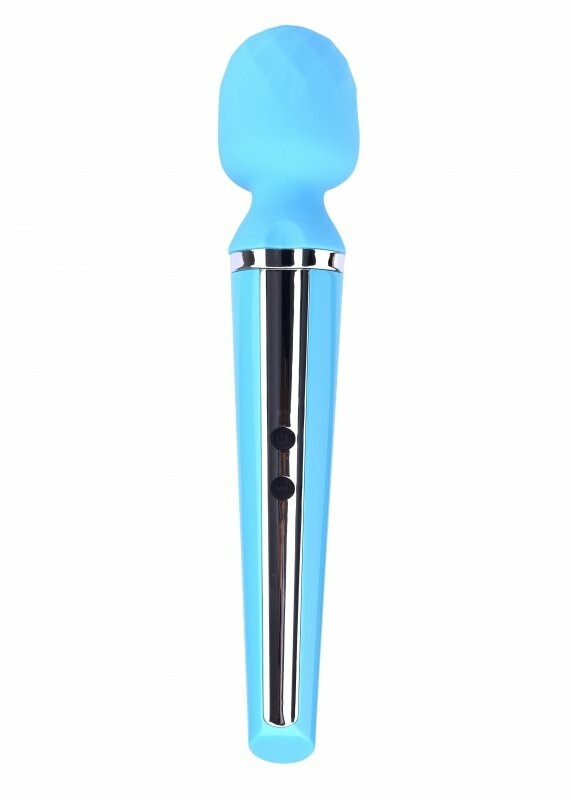 Вібромасажер Massager Genius, блакитний, 31 х 6 см - Зображення 1