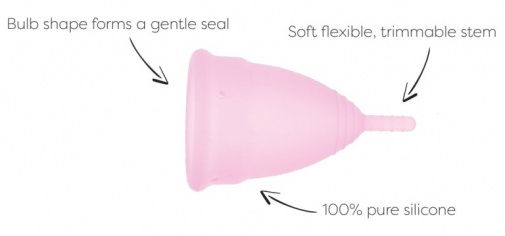 Менструальні чаші Mae B Menstrual Cups 2 шт, розмір S, 25 мл - Зображення 5