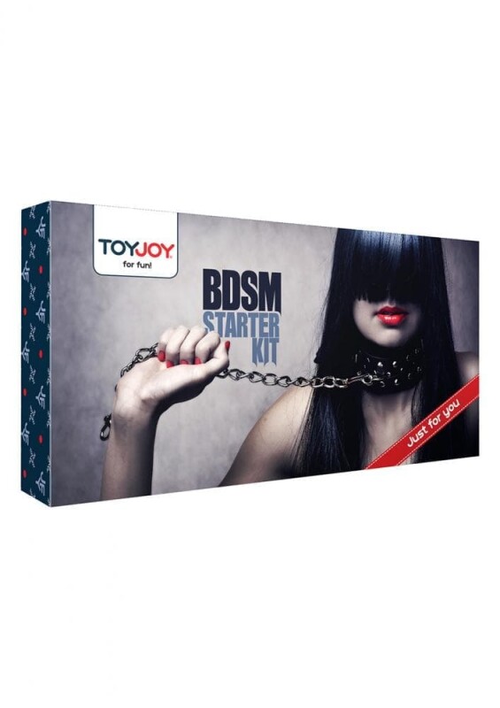 Набір БДСМ для початківців TOY JOY з 7 предметів, чорний - Зображення 6