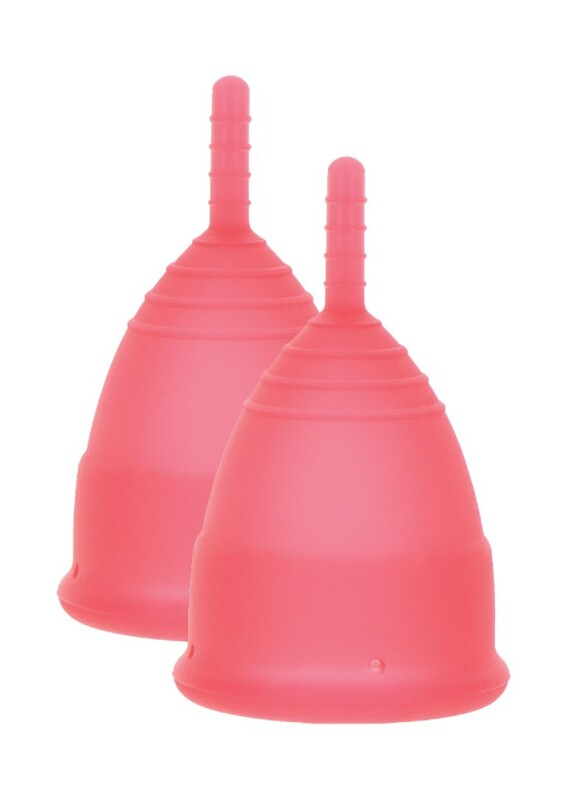 Менструальні чаші Mae B Menstrual Cups 2 шт, розмір L, 30 мл - Зображення 1