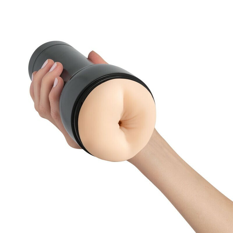 Мастурбатор реалістичний Feel Stroker Kiiroo, з кібершкіри, бежевий, 22.3 х 8.5 см - Зображення 3
