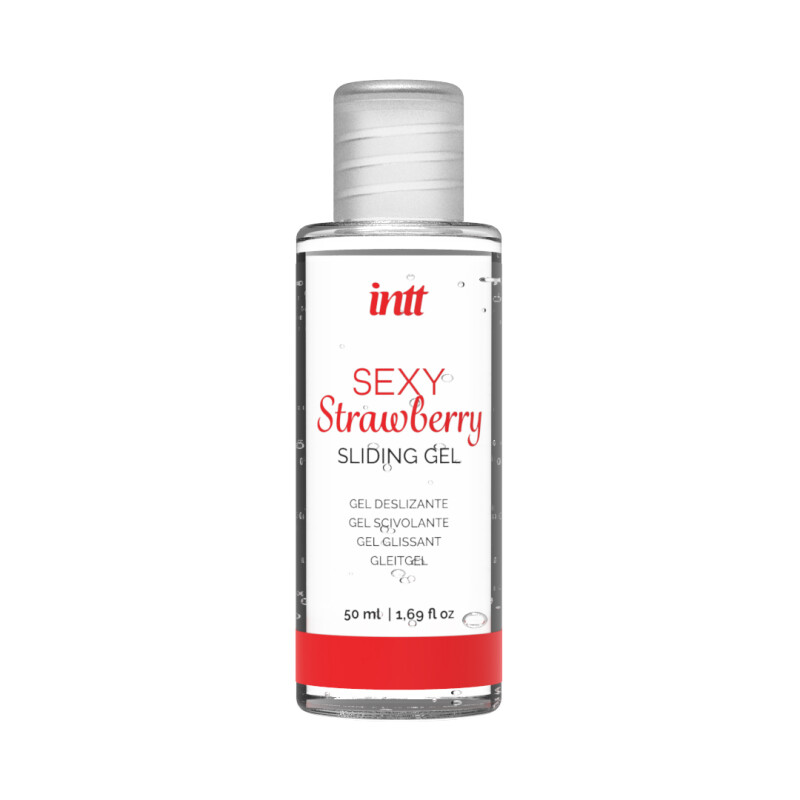 Набір лубрикант і трусики Intt Brazilian Panty червоний, One Size - Изображение 2