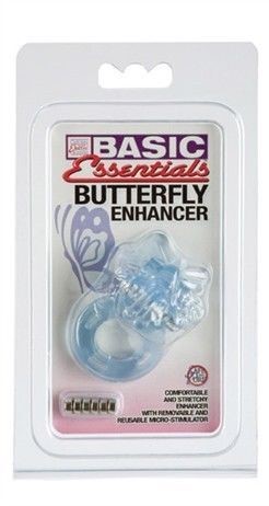 Ерекційне кільце з вібрацією California Exotic, блакитне, 2 см - Зображення 1