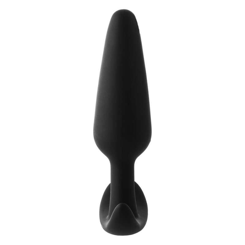 Анальна пробка Dream Toys Fantasstic з обмежувачем, чорна, 8.3 х 2.1 см - Изображение 2