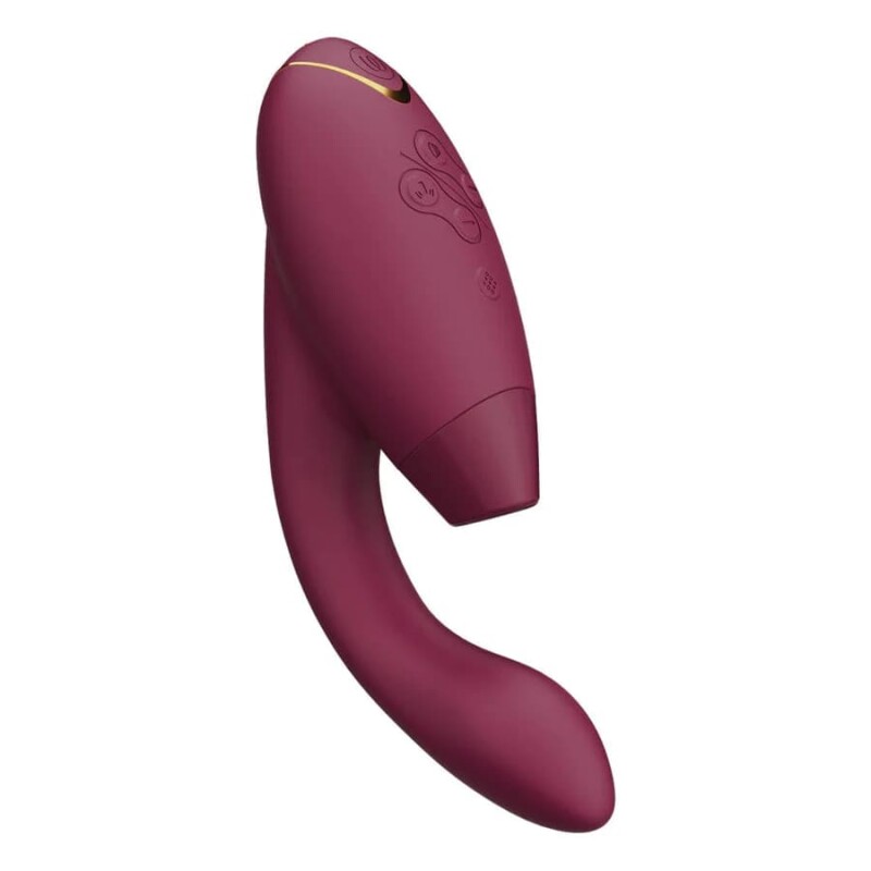 Безконтактний вібратор-стимулятор Womanizer Duo 2 Bordeaux, бордовий - Изображение 4