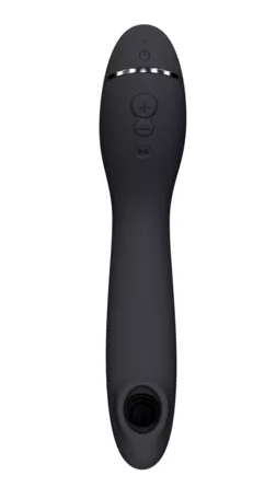 Вібратор для точки G Womanizer OG Dark Gray з хвильовою стимуляцією, чорний, 17.6 х 3.9 см - Зображення 2