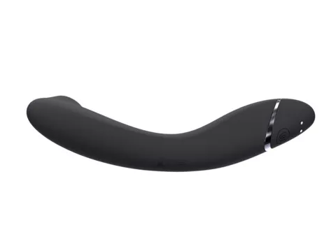 Вібратор для точки G Womanizer OG Dark Gray з хвильовою стимуляцією, чорний, 17.6 х 3.9 см - Зображення 4
