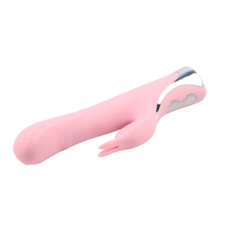 Вібратор-кролик Chisa Rotating Missile Bunny рожевий, 24 х 3.7 см - Зображення 3