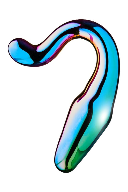 Анальний плаг Dream Toys Glamour Glass із боросилікатного скла, 10.5 см х 2.9 см - Зображення 4