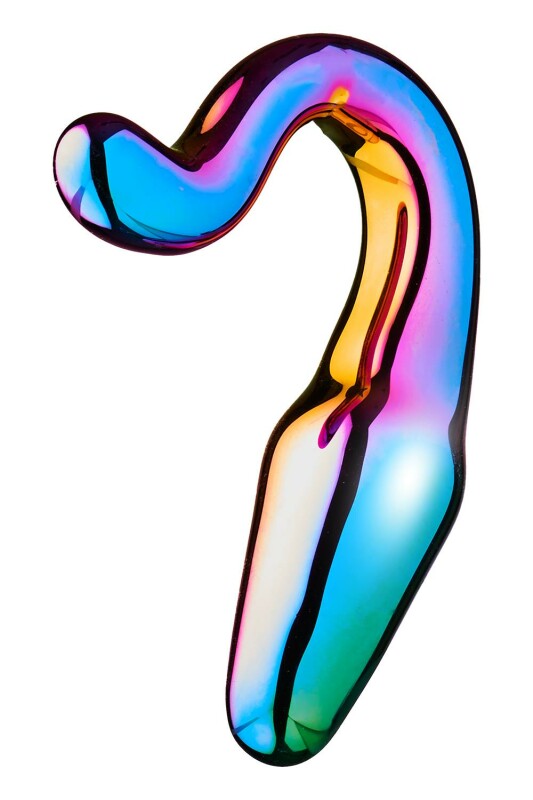 Анальний плаг Dream Toys Glamour Glass із боросилікатного скла, 10.5 см х 2.9 см