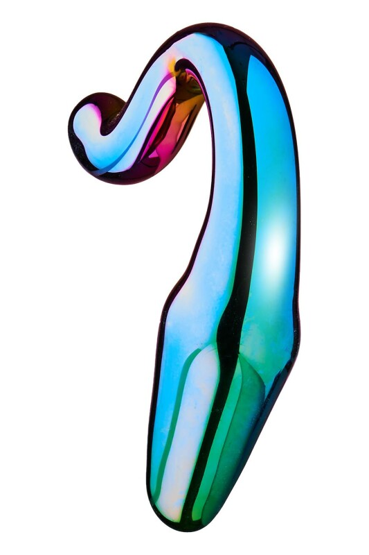 Анальний плаг Dream Toys Glamour Glass із боросилікатного скла, 10.5 см х 2.9 см - Зображення 5