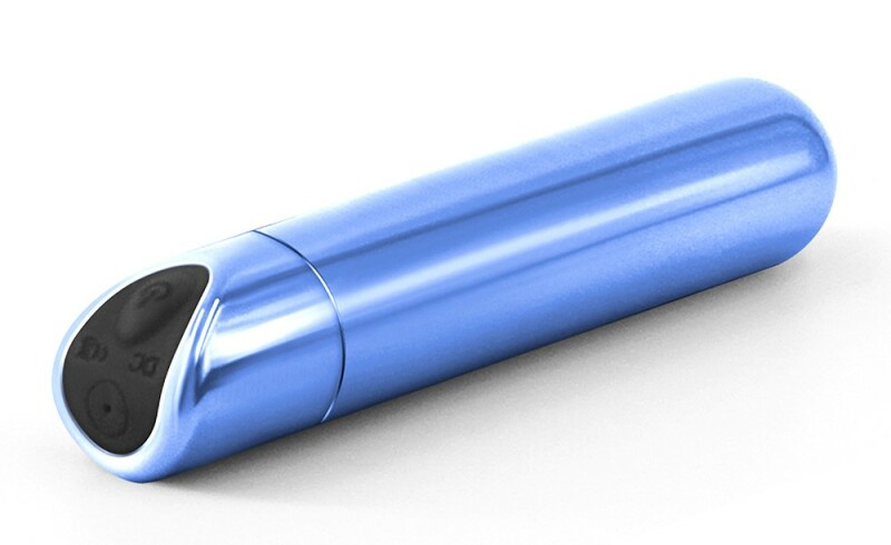 Віброкуля NS Novelties, блакитна, 8.8 х 1.7 см