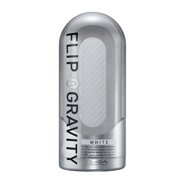 Мастурбатор у колбі FLIP ZERO GRAVITY WHITE - Изображение 1
