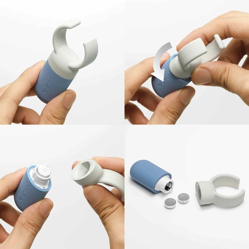 Кільце ерекційне для члена Tenga SVR One з вібрацією, сіре, 3.7 × 8.5 × 1.9 см - Зображення 6