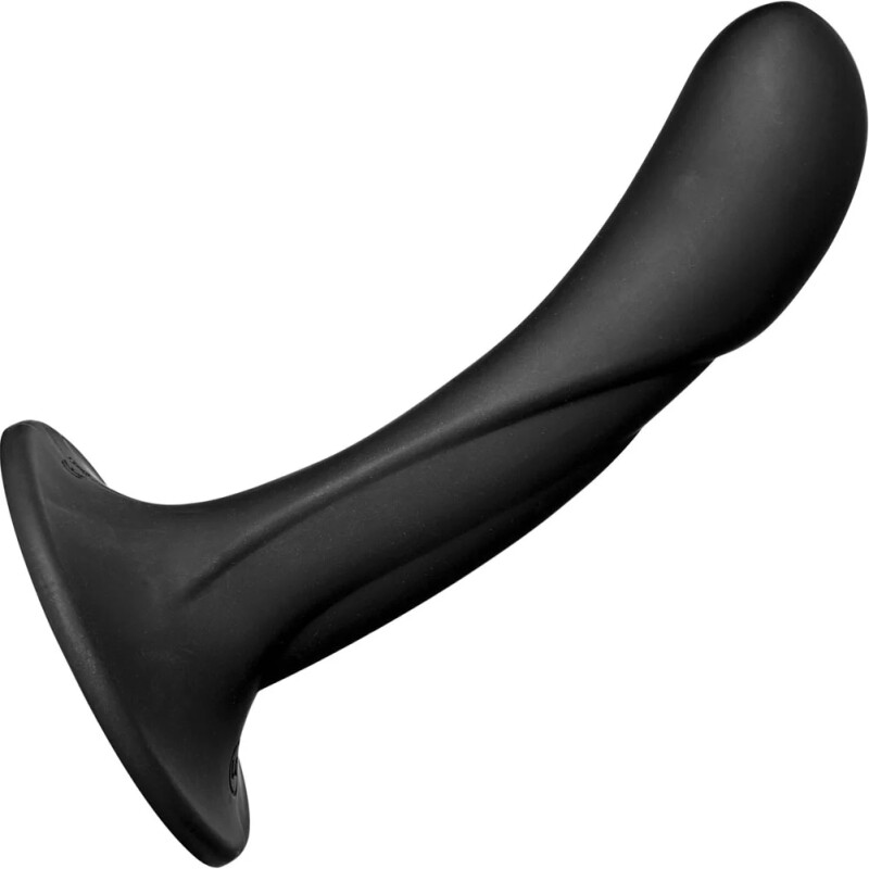 Страпон з вібруючим адаптером G-Spot Vibrating Pleasure Set з дистанційним пультом, чорний, 16.5 х 3.8 см - Зображення 4