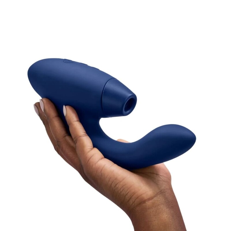 Безконтактний вібратор-стимулятор Womanizer Duo 2 Blueberry, синій - Зображення 7