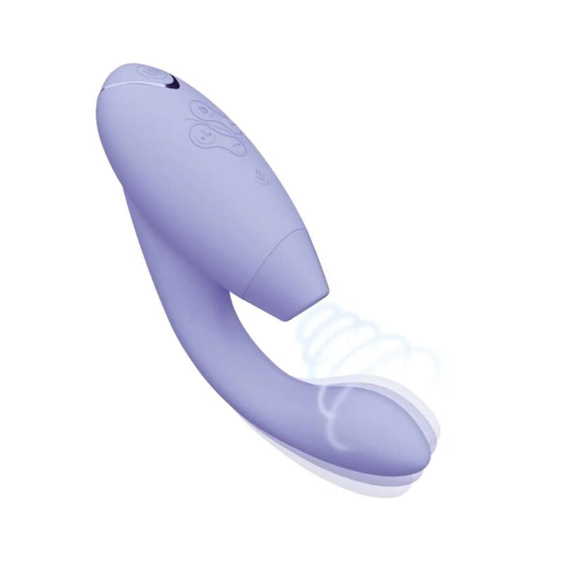 Безконтактний вібратор-стимулятор Womanizer Duo 2 Lilac, ліловий - Зображення 2