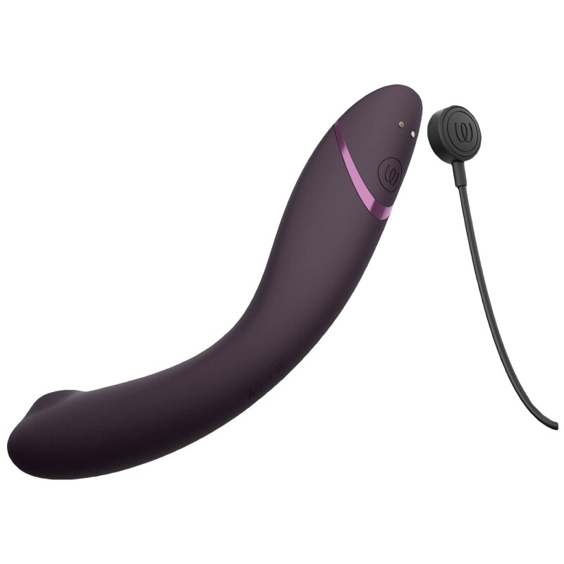 Вібратор для точки G Womanizer OG Aubergine з хвильовою стимуляцією, бордовий, 17.6 х 3.9 см - Зображення 8