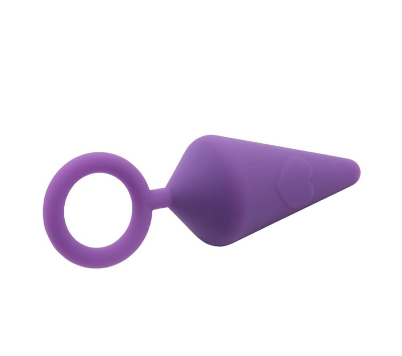 Анальна пробка Chisa Candy Plug L фіолетова, 13.2 х 4 см - Зображення 3