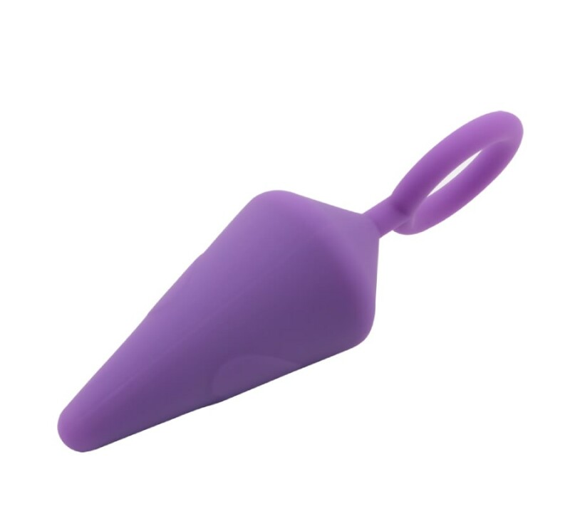 Анальна пробка Chisa Candy Plug L фіолетова, 13.2 х 4 см - Зображення 2