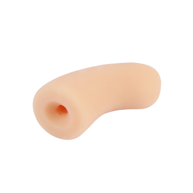 Мастурбатор нереалістичний Chisa T-Skin, бежевий, 14 х 6 см - Зображення 2