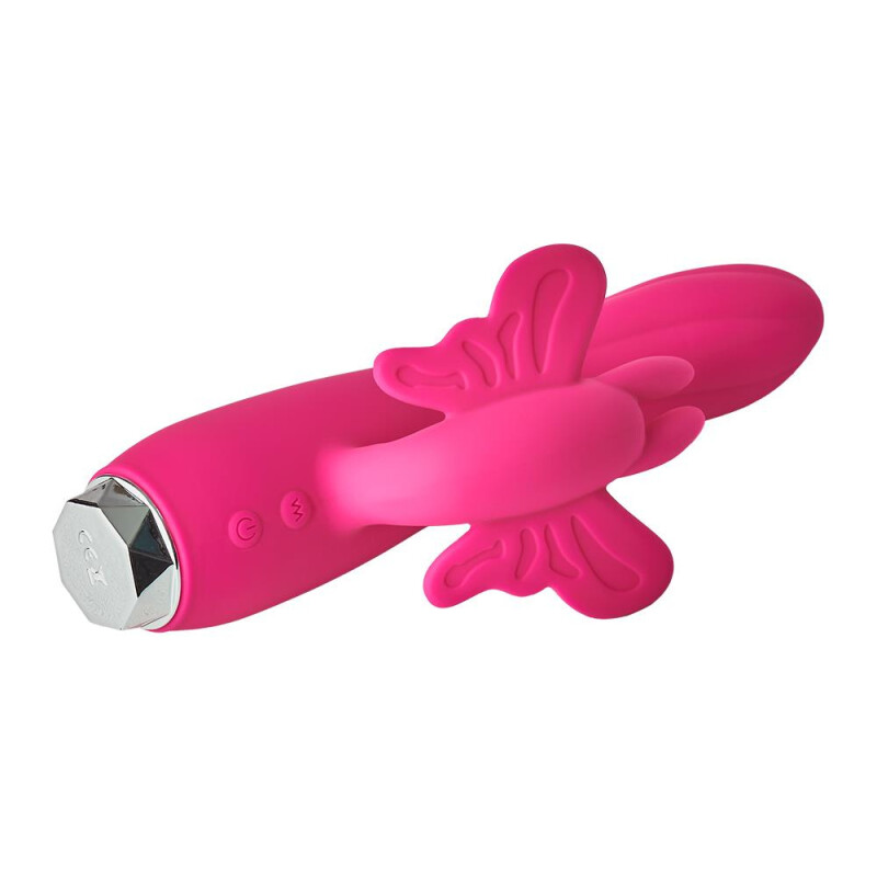 Вібратор-кролик Dream Toys FlirtsButterfly, рожевий, 17 х 3 см - Изображение 5