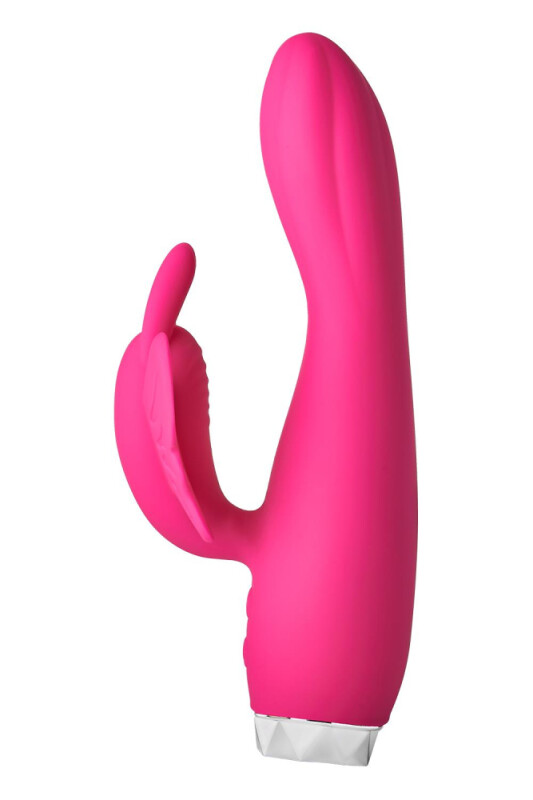 Вібратор-кролик Dream Toys FlirtsButterfly, рожевий, 17 х 3 см - Изображение 3
