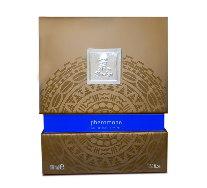 Парфуми чоловічі з феромонами HOT Shiatsu darkblue, 50 мл - Зображення 4
