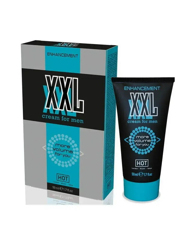 Крем для збільшення члена HOT XXL Enhancement, 50 мл, посилення ерекції