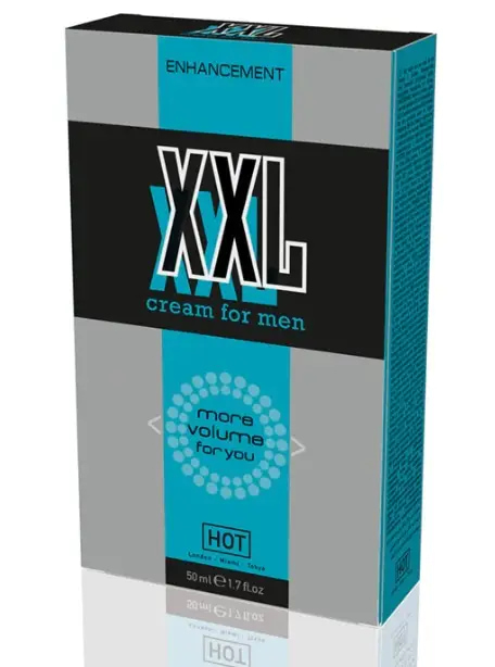 Крем для збільшення члена HOT XXL Enhancement, 50 мл, посилення ерекції - Зображення 2