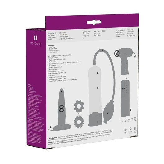 Набір секс-іграшок для чоловіків Male Kit Seven Creations, чорний - Зображення 6