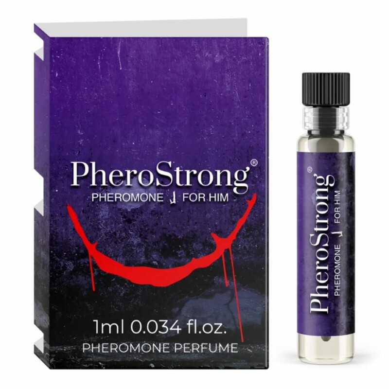 Пробник Парфум для чоловіків PheroStrong Pheromone J For Him, з феромонами, 1 мл