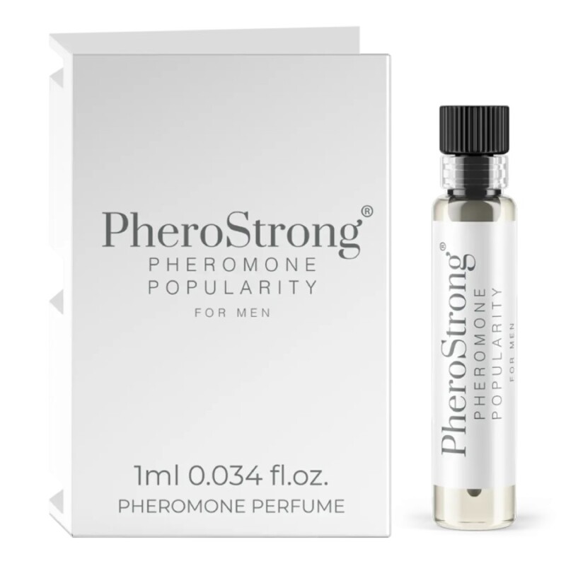 Пробник Парфум для чоловіків PheroStrong Pheromone Popularity, з феромонами, 1 мл