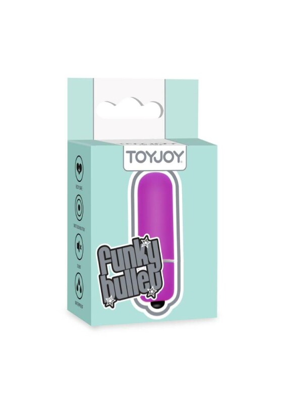 Віброкуля Funky Bullet фіолетова, 5.5 х 1.5 см - Изображение 1