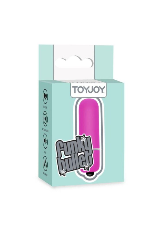 Віброкуля Funky Bullet фуксія, 5.5 х 1.5 см - Изображение 1
