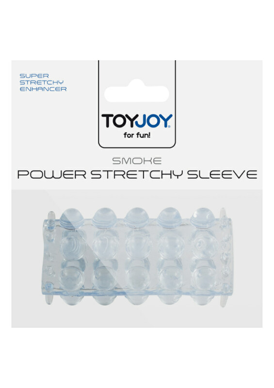 Насадка на пеніс Toy Joy, рельєфна, блакитна, 6.5 х 2 см - Изображение 1