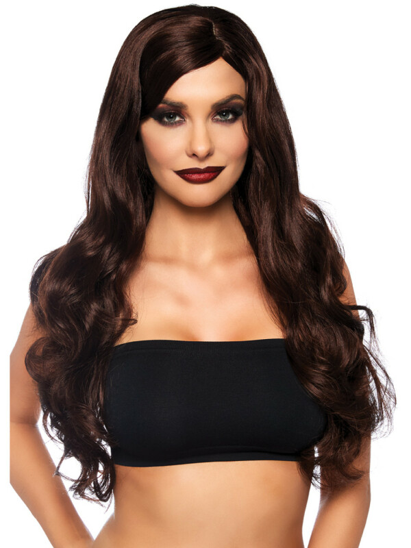 Перука довга каштанова Leg Avenue Long Wavy Wig, 68.5 см - Изображение 1