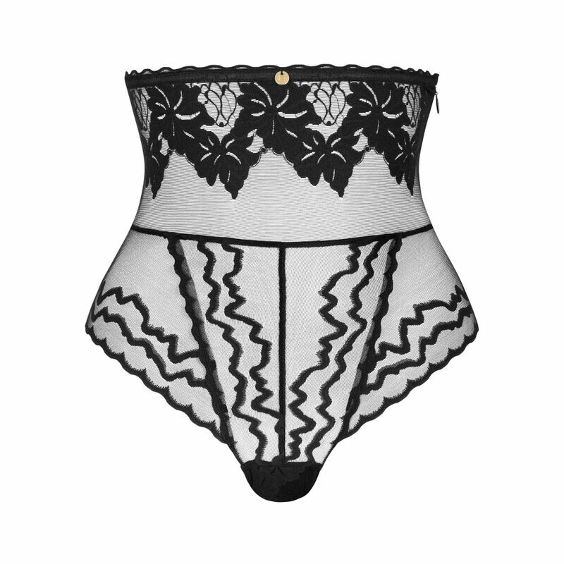 Трусики сексуальні M/L Obsessive Arienna, чорні - Зображення 4