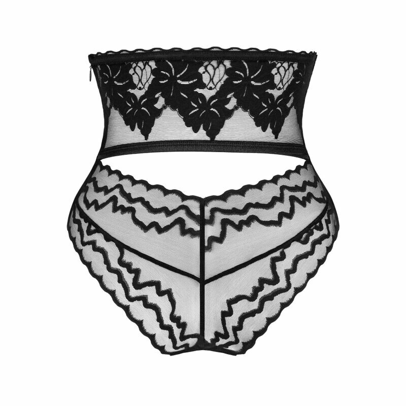 Трусики сексуальні M/L Obsessive Arienna, чорні - Зображення 5