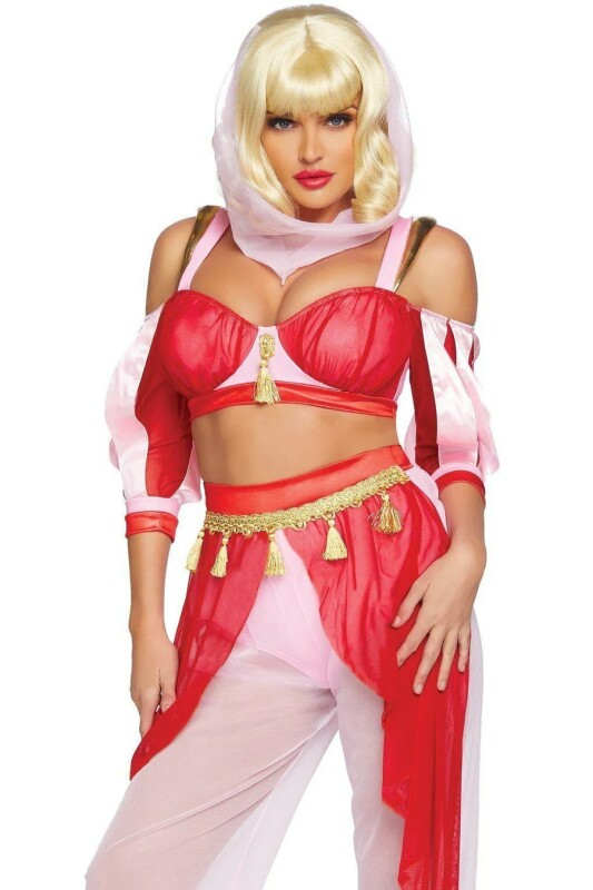 Костюм джина Leg Avenue, S, Costume Dreamy Genie, червоний - Зображення 3